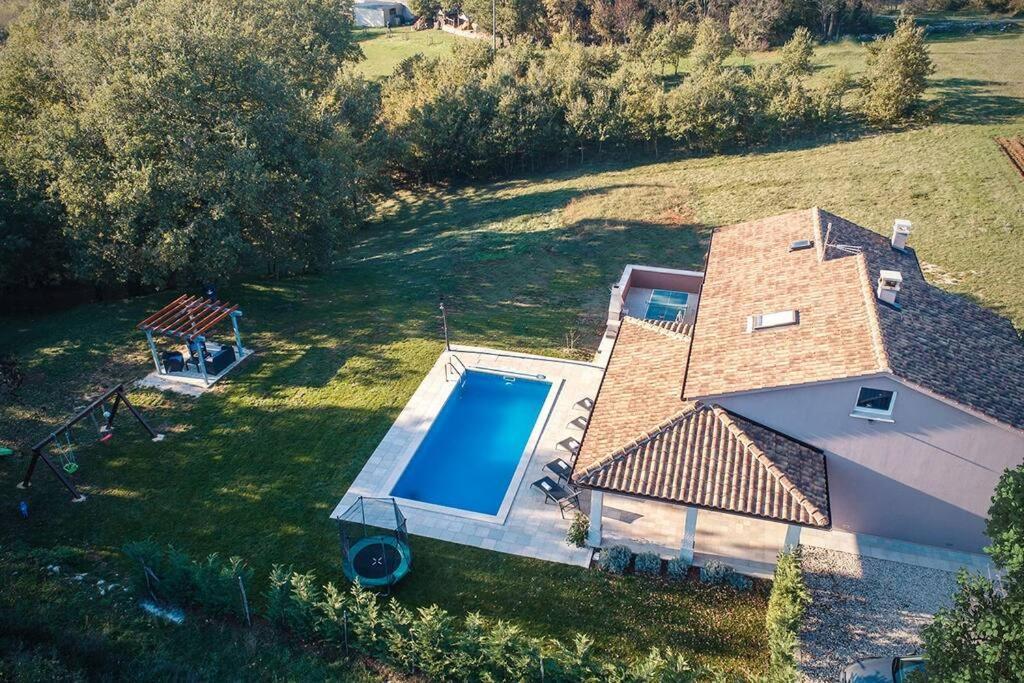 Вилла Modern House With Private Pool Zminj Экстерьер фото
