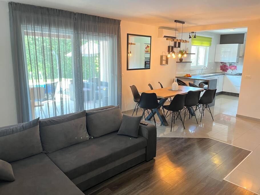 Вилла Modern House With Private Pool Zminj Экстерьер фото